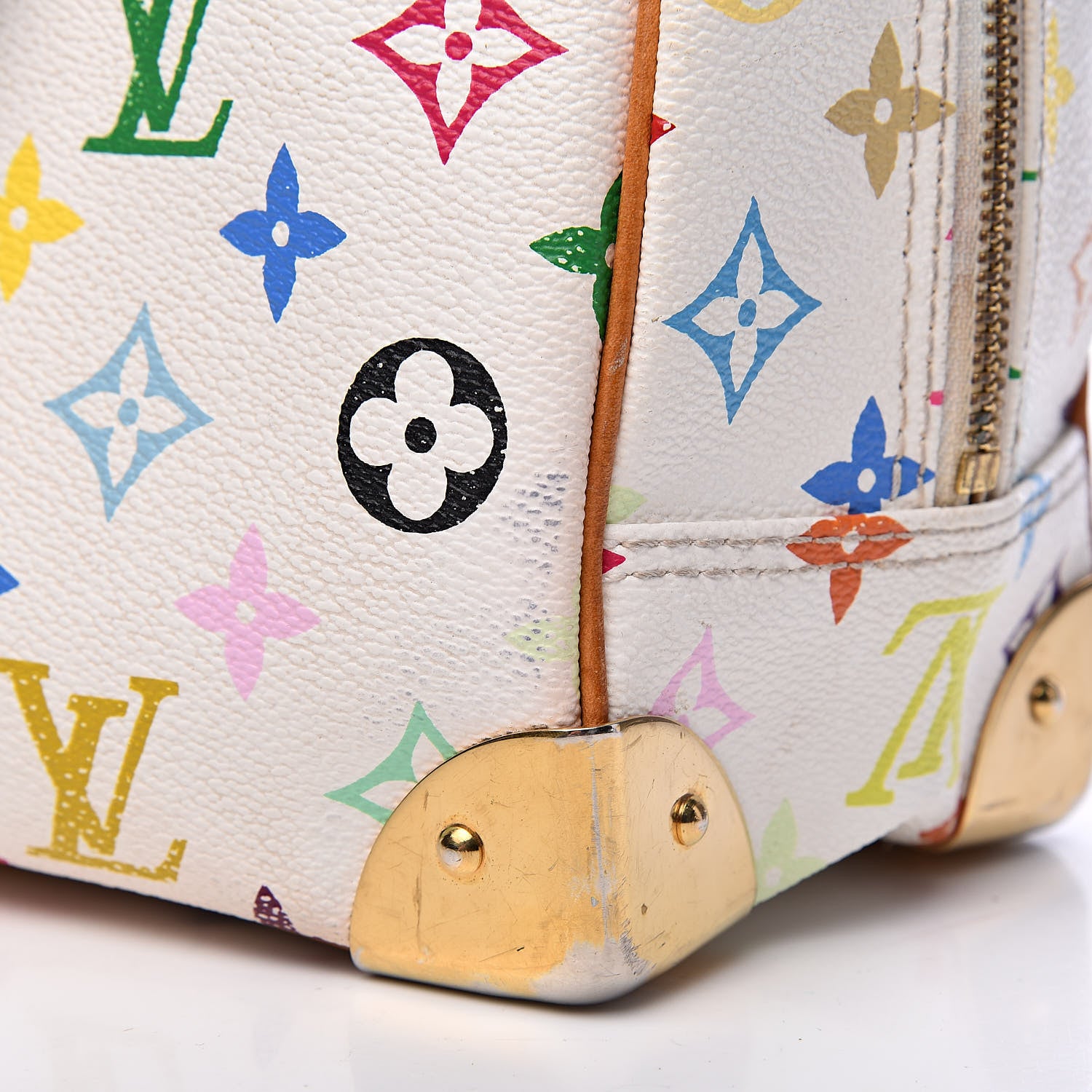 Louis Vuitton Monogram Multicolor Trouville White 15 of 17