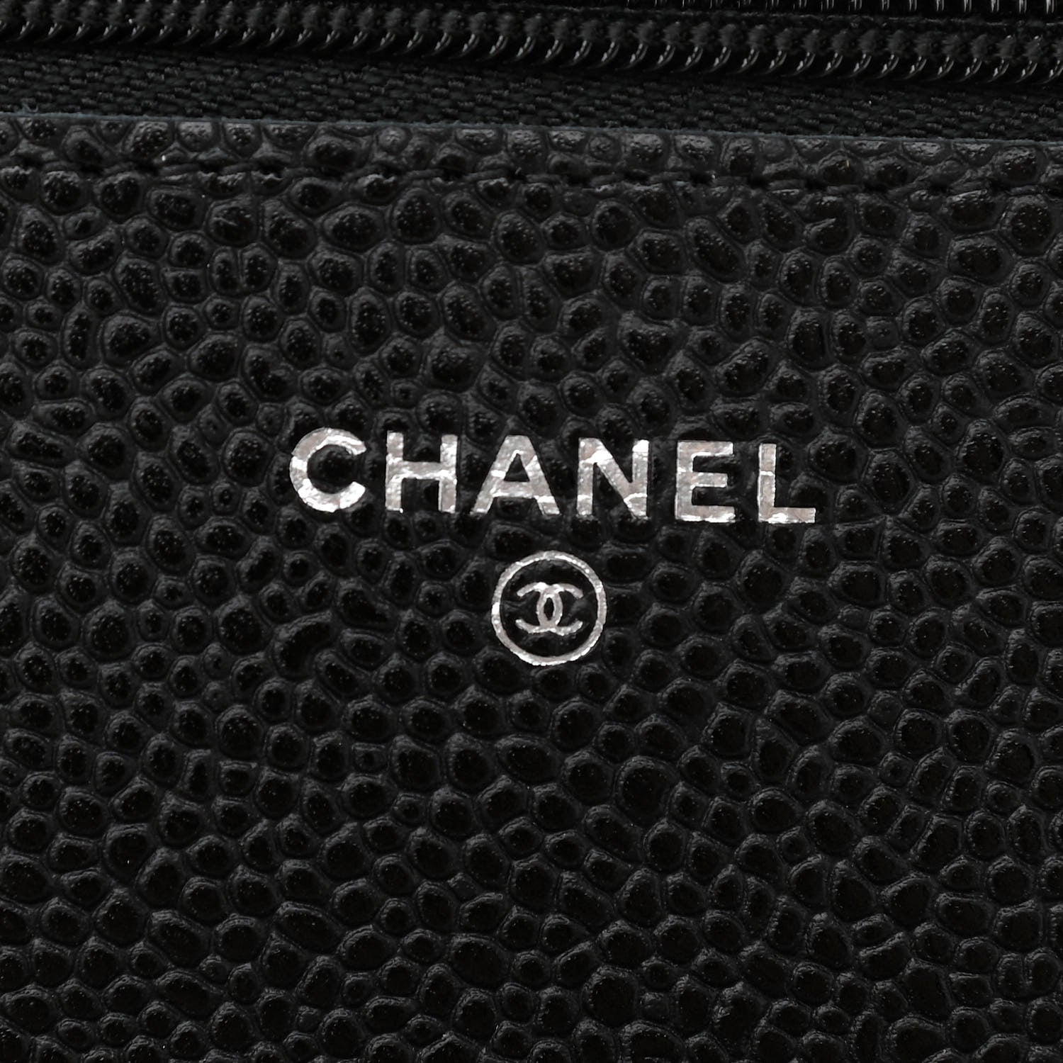 Chanel Caviar Quilted Wallet On Chain WOC Black 6 of 12