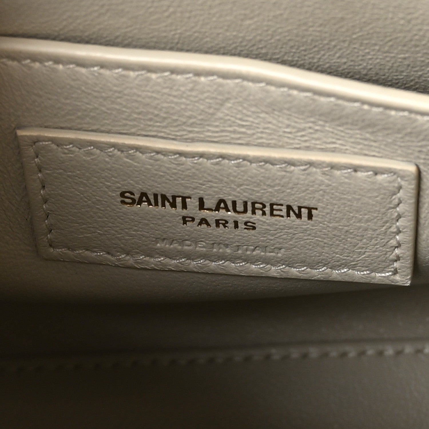 Saint Laurent Smooth Calfskin Nano Manhattan Shopper Tote Crema Soft 6 of 9