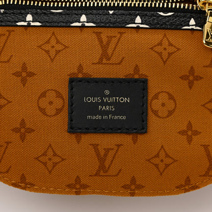 Louis Vuitton Monogram Giant Crafty Speedy Bandouliere 25 Creme Caramel 6 of 9