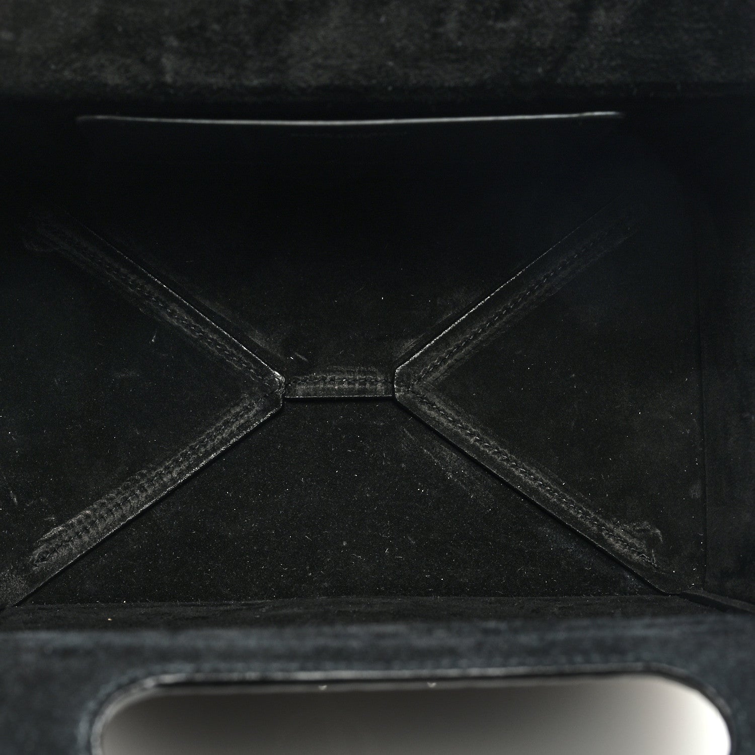 Saint Laurent Calfskin Monogram Take Away Box Black 4 of 7