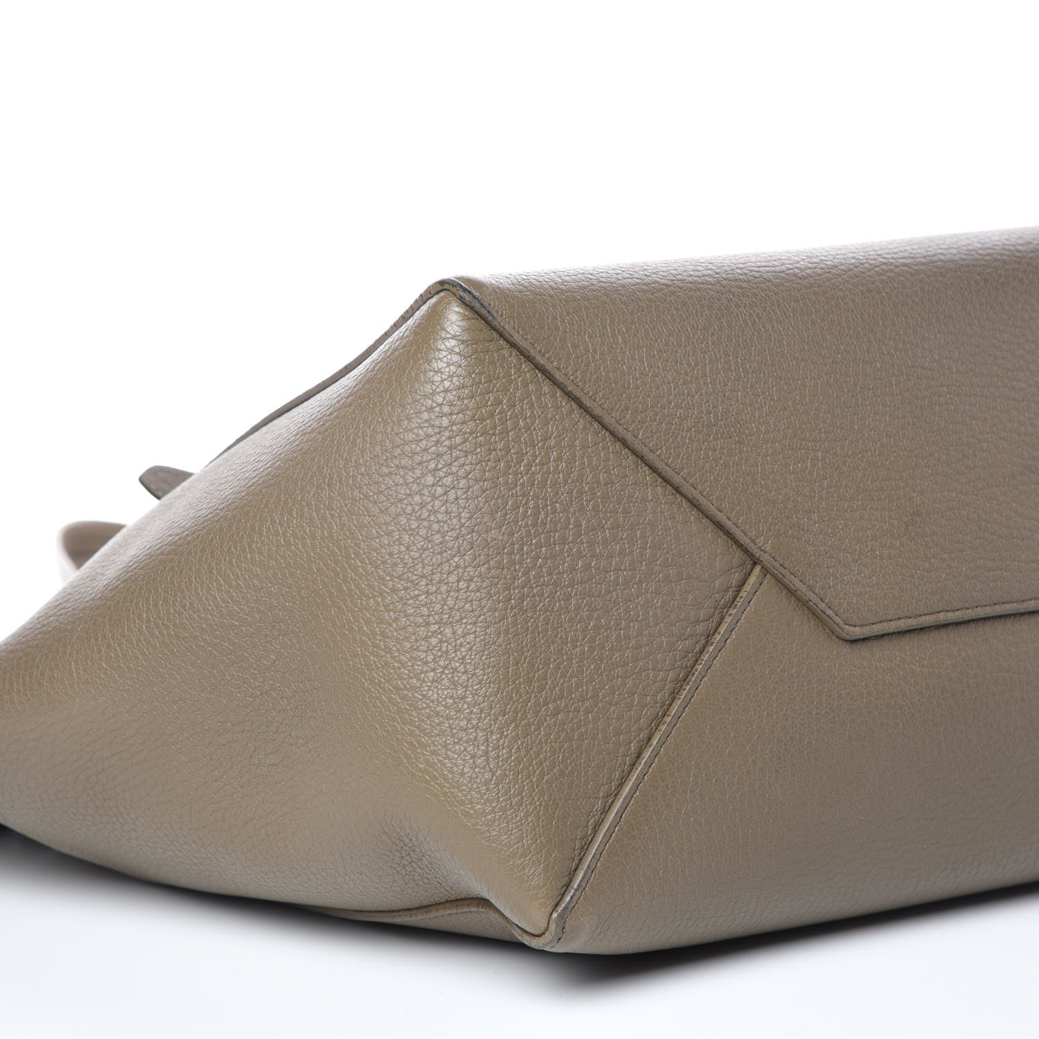 Celine Soft Grained Calfskin Small Belt Cabas Phantom Taupe 5 of 18