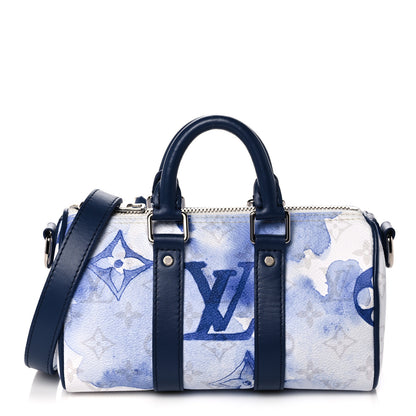 Louis Vuitton Monogram Watercolor Keepall XS Blue 1 of 10