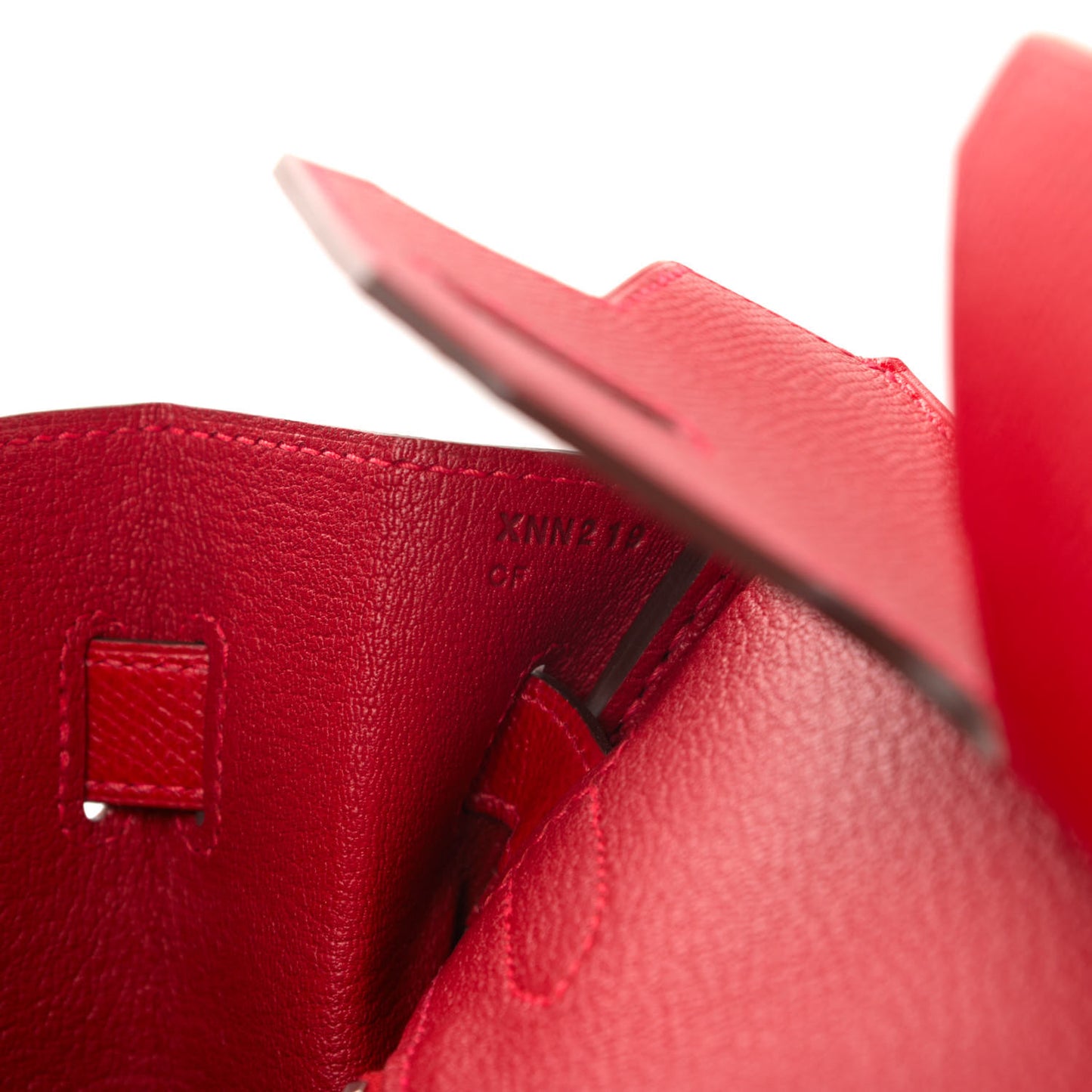 Epsom Birkin 30 Rouge Casaque