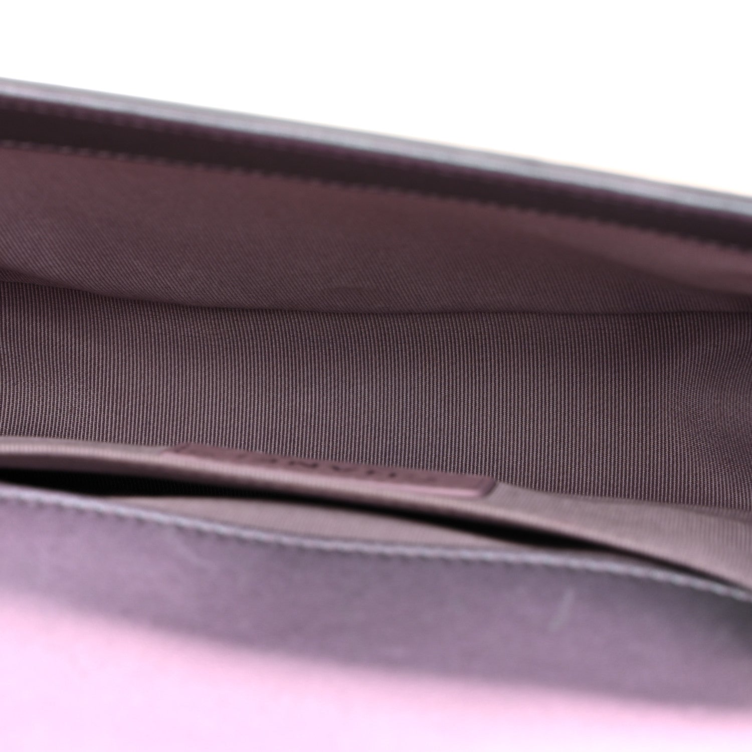 Chanel Iridescent Patent Calfskin PVC Quilted Small Boy Flap Light Purple 5 of 14