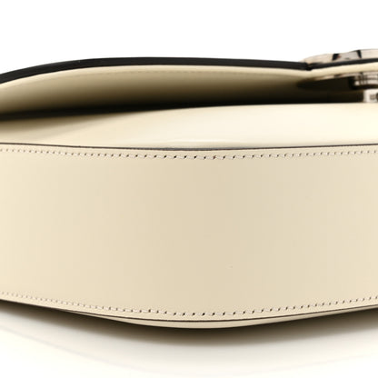 Gucci Senna Calfskin Petite GG Top Handle Shoulder Bag Mystic White 10 of 10