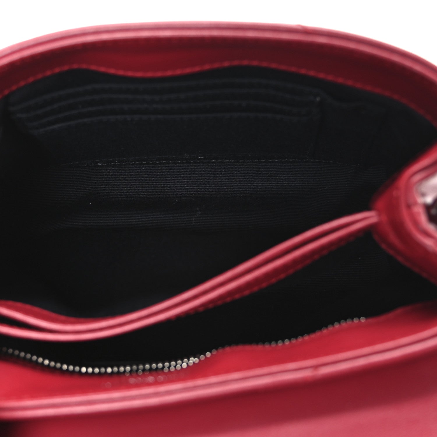 Saint Laurent Calfskin Y Quilted Monogram Toy Loulou Crossbody Bag New Lipstick 5 of 10