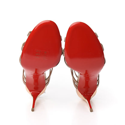 Christian Louboutin Glitter Renee 85 Sandals 38.5 Courtisane 5 of 7
