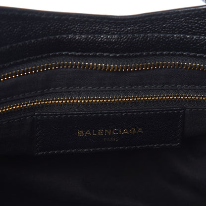 Balenciaga Chevre Gold Metallic Edge Hardware City Black 7 of 10