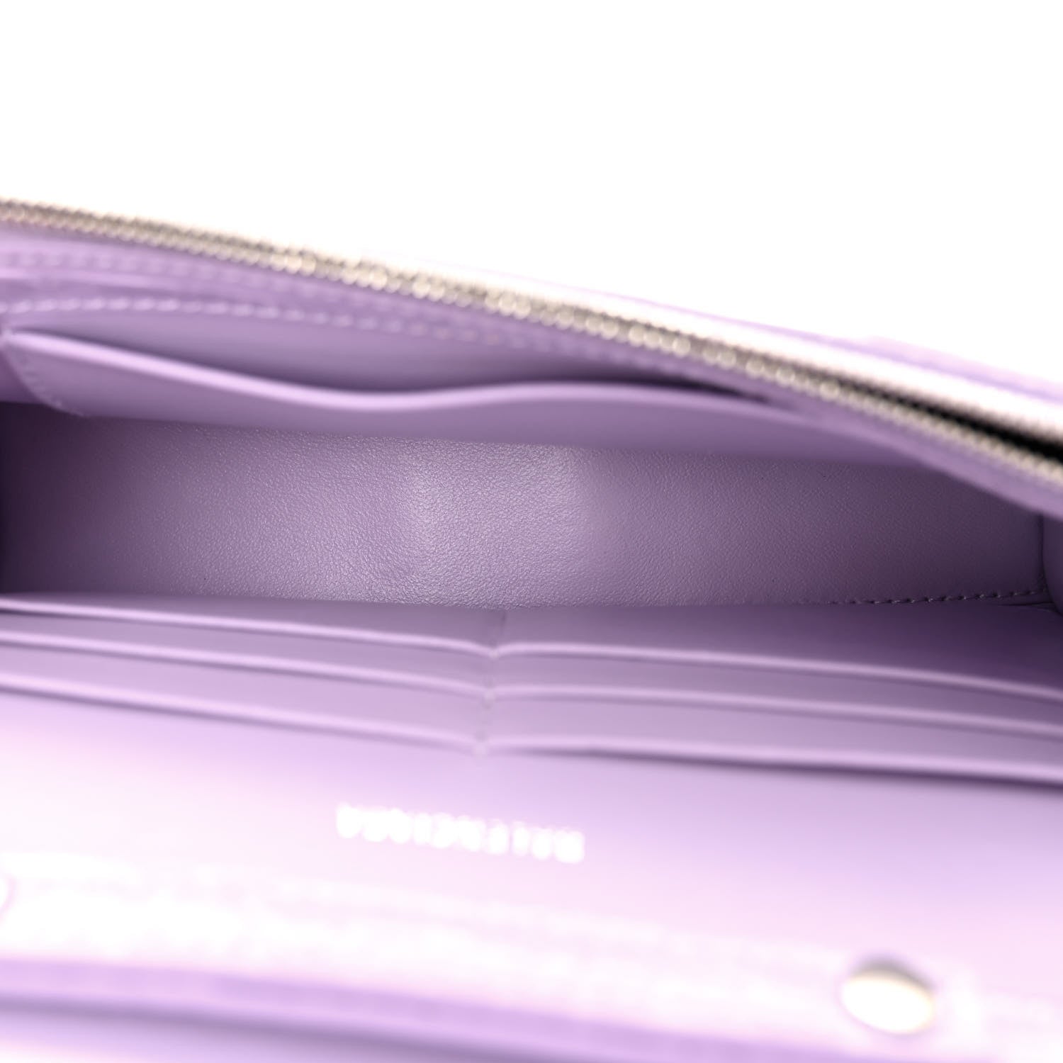 Balenciaga Shiny Calfskin Crocodile Embossed Hourglass Chain Bag Lilac 5 of 10
