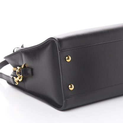 Saint Laurent Smooth Calfskin Small Monogram Cabas Black 5 of 8