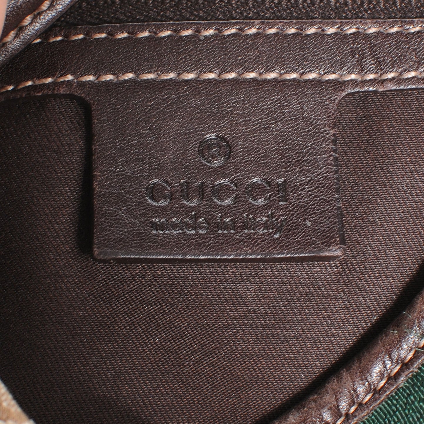 Monogram Web Jackie O Bouvier Hobo Dark Brown