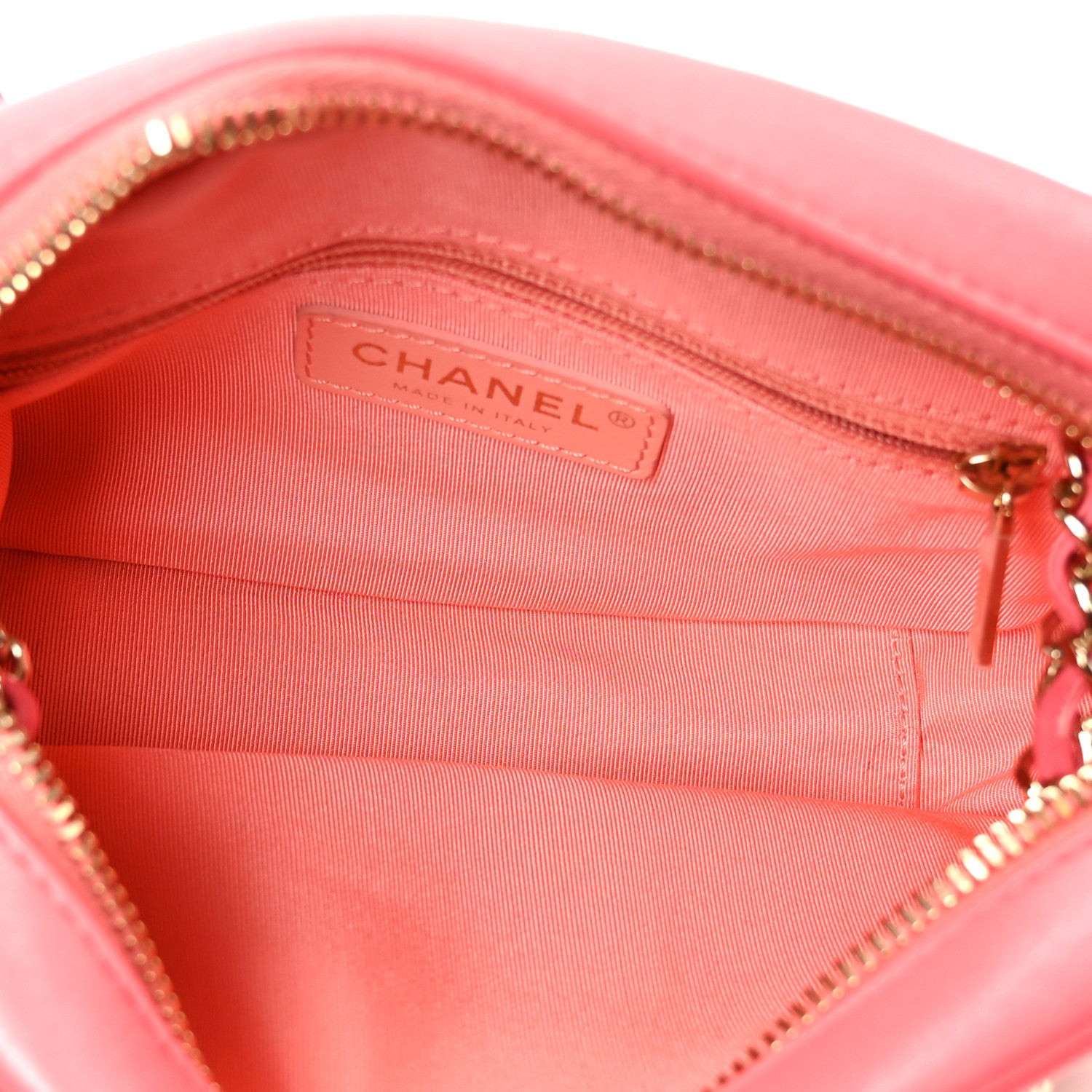 Chanel Lambskin Crystal Strass Mania Camera Case Pink 5 of 10