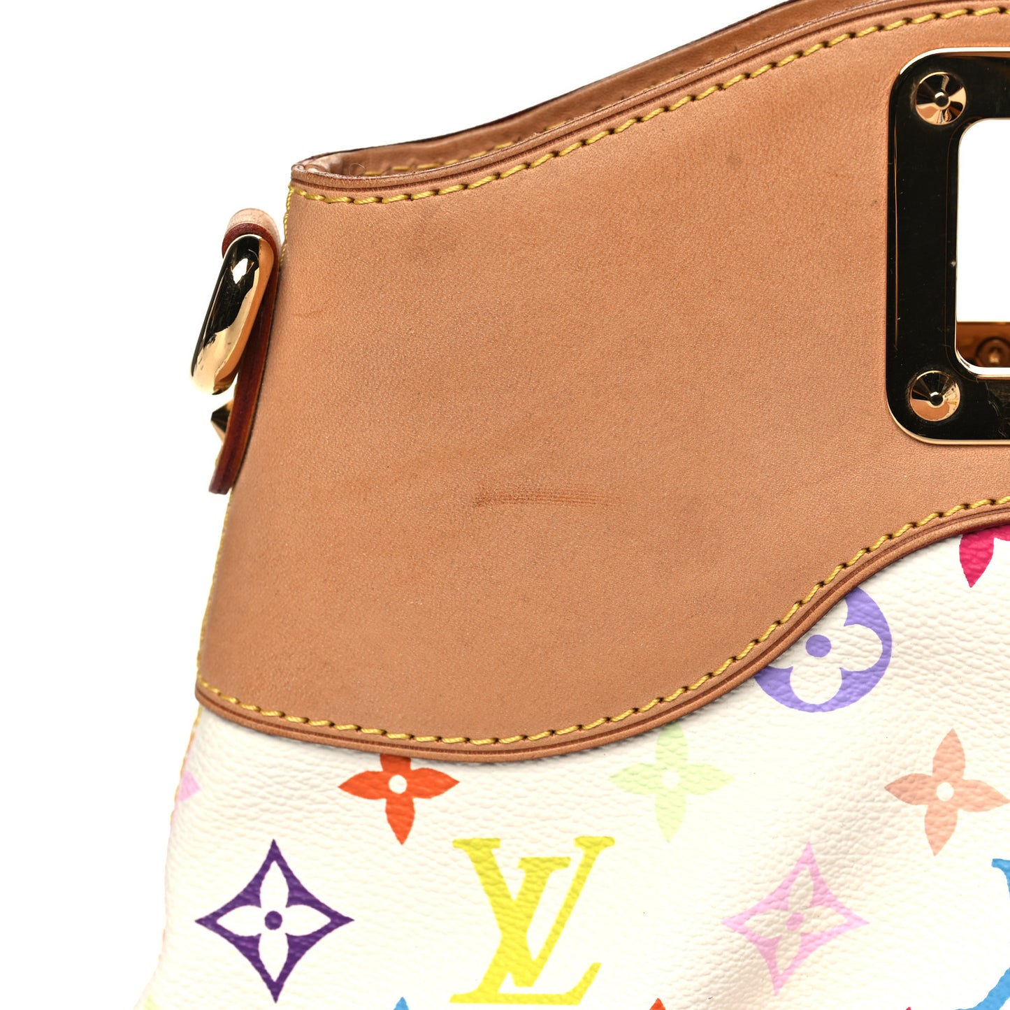 Monogram Multicolor Judy MM White