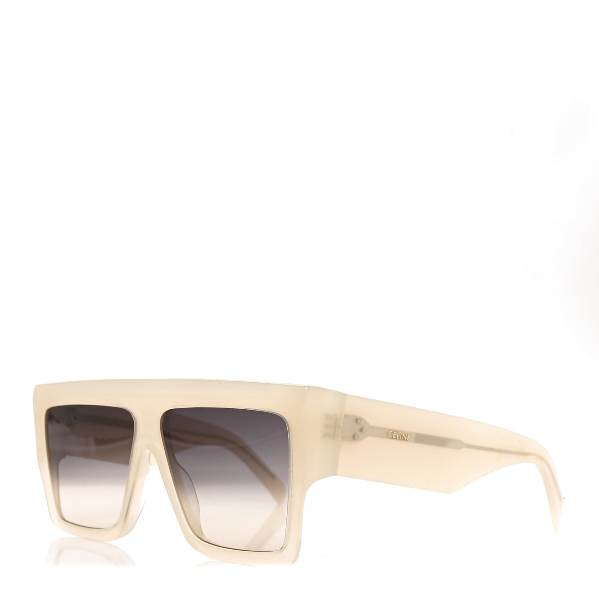 Celine Rectangular Sunglasses CL400921 Transparent White 1 of 7