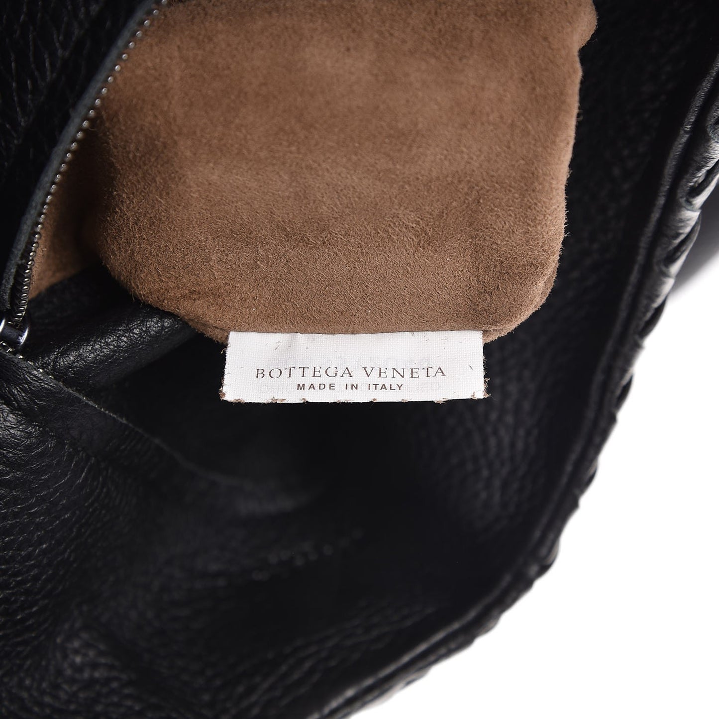 Cervo Deerskin Large Hobo Black