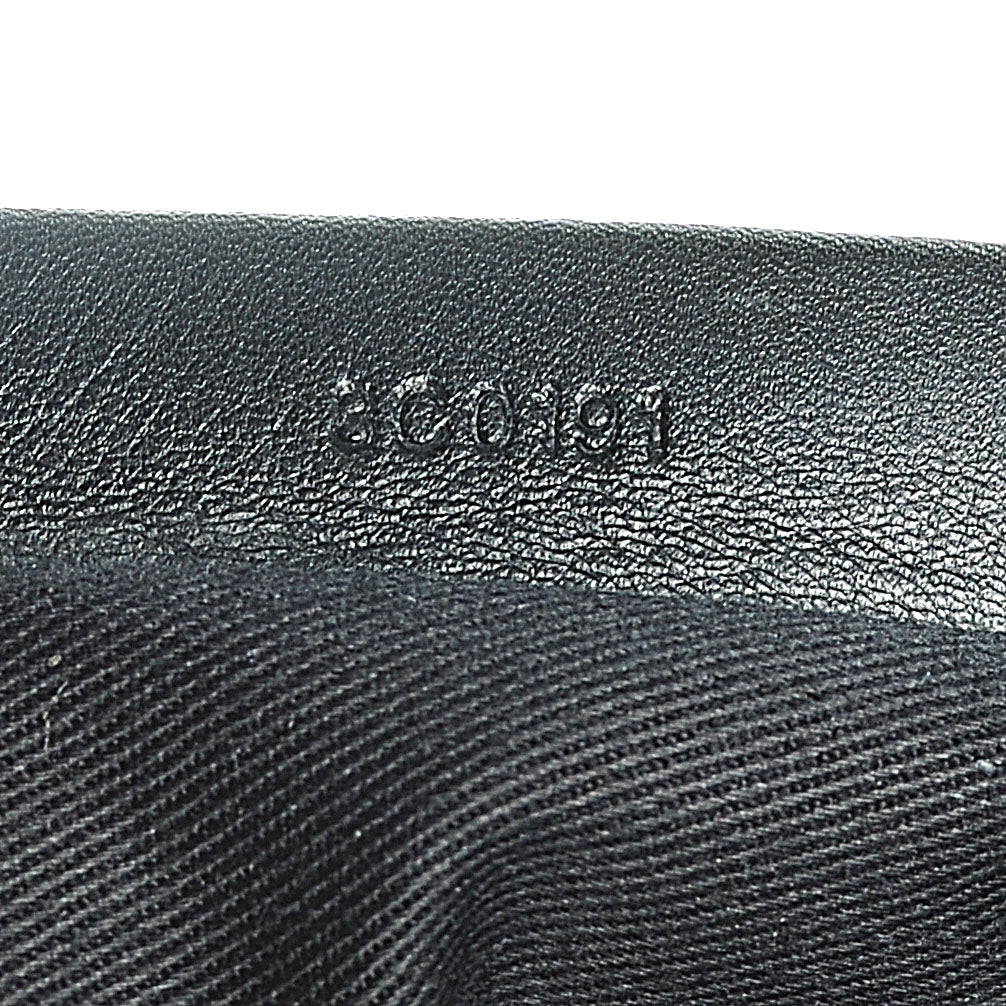 Shiny Lord Calfskin Medium Antigona Black