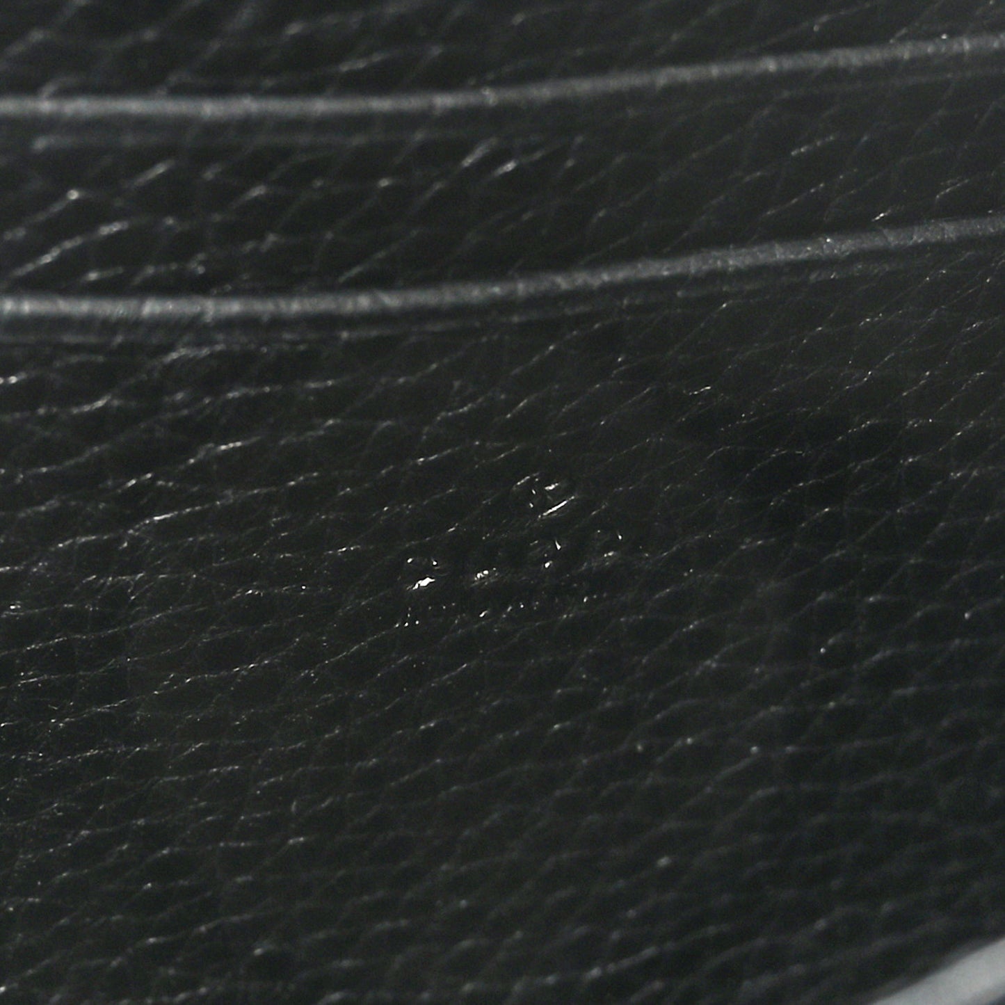 Calfskin GG Marmont Chain Wallet Black