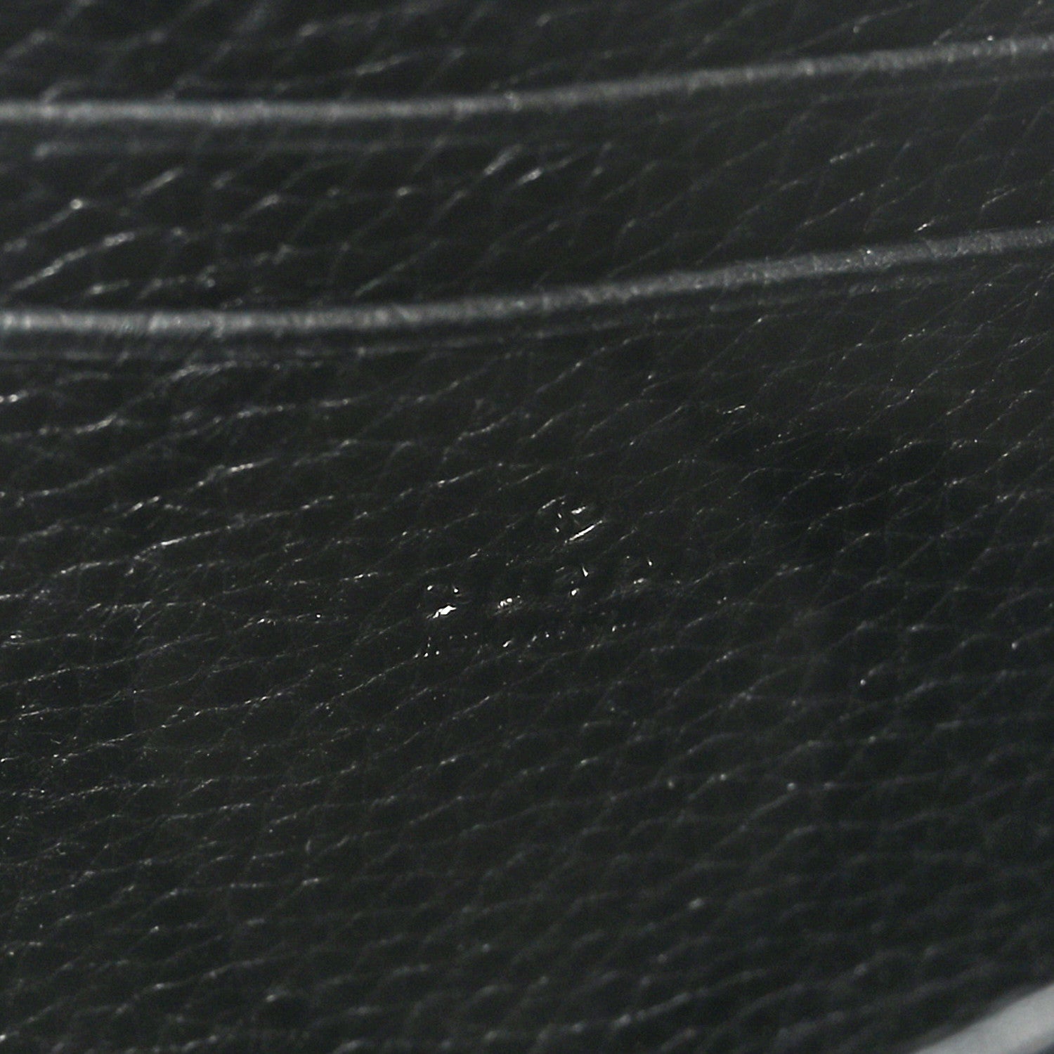 Gucci Calfskin GG Marmont Chain Wallet Black 6 of 8