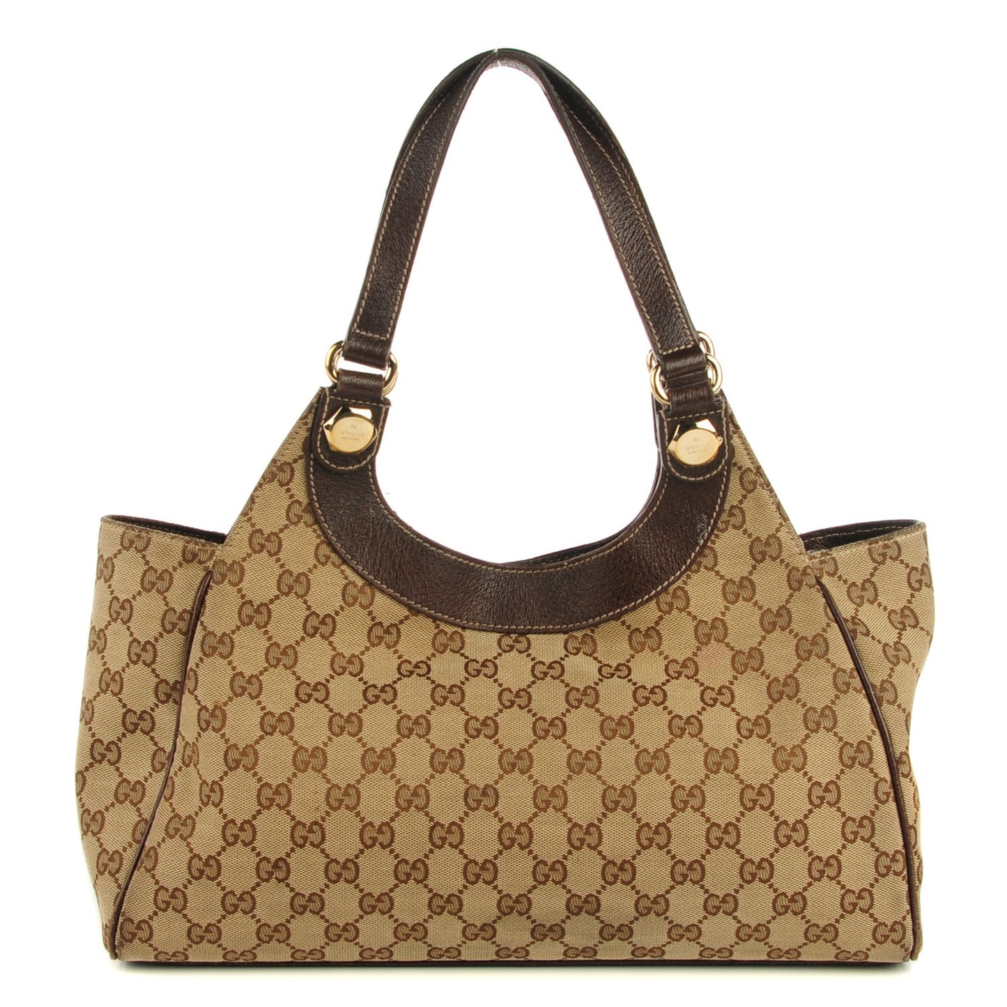 Monogram Charmy Medium Shoulder Bag Dark Brown