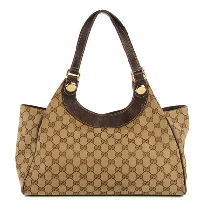 Gucci Monogram Charmy Medium Shoulder Bag Dark Brown 1 of 8