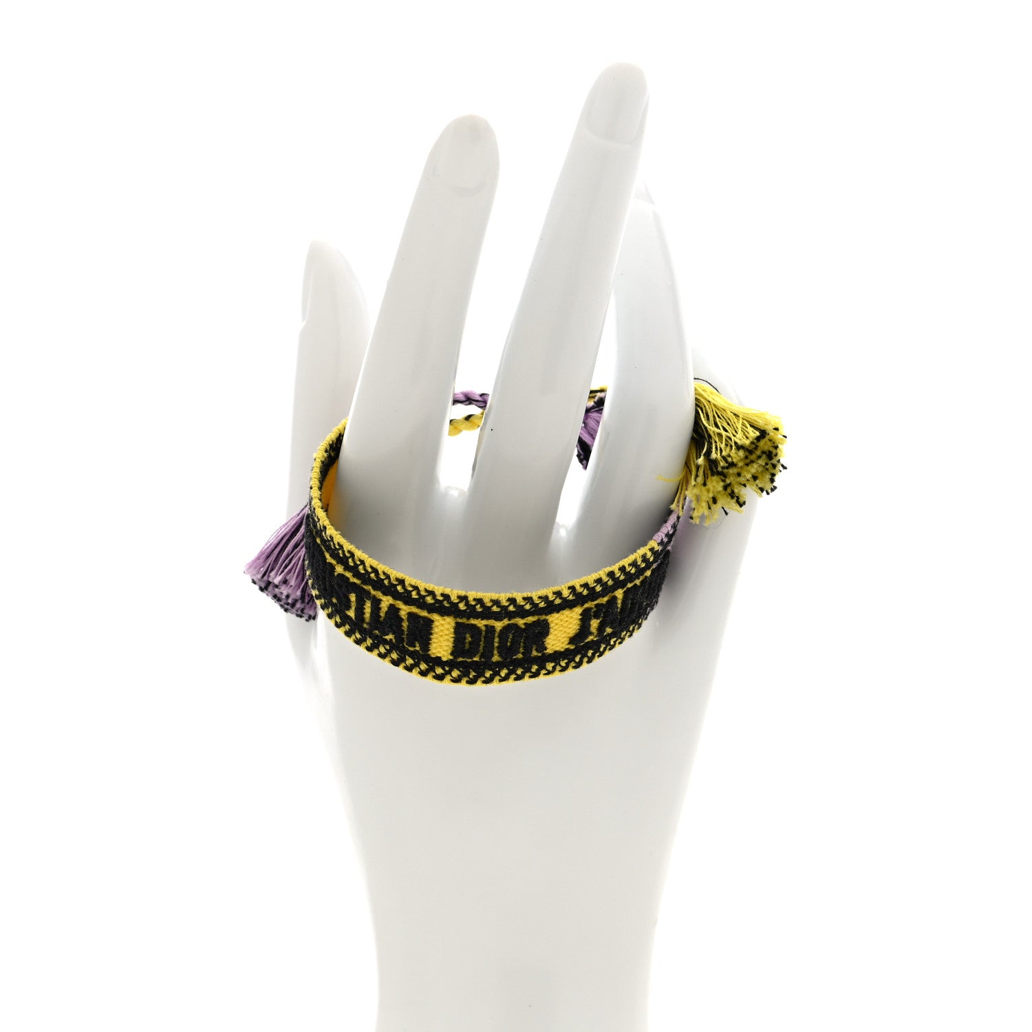 Christian Dior Woven Cotton J'Adior Friendship Bracelet 2 of 3