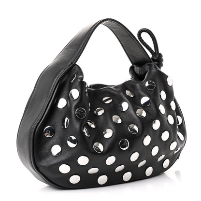3.1 Phillip Lim Sheepskin Studded Mini Origami Bag Black 3 of 10