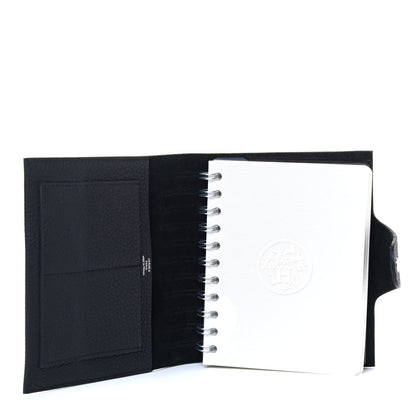 Hermes Togo Ulysse PM Notebook Cover Black 8 of 11