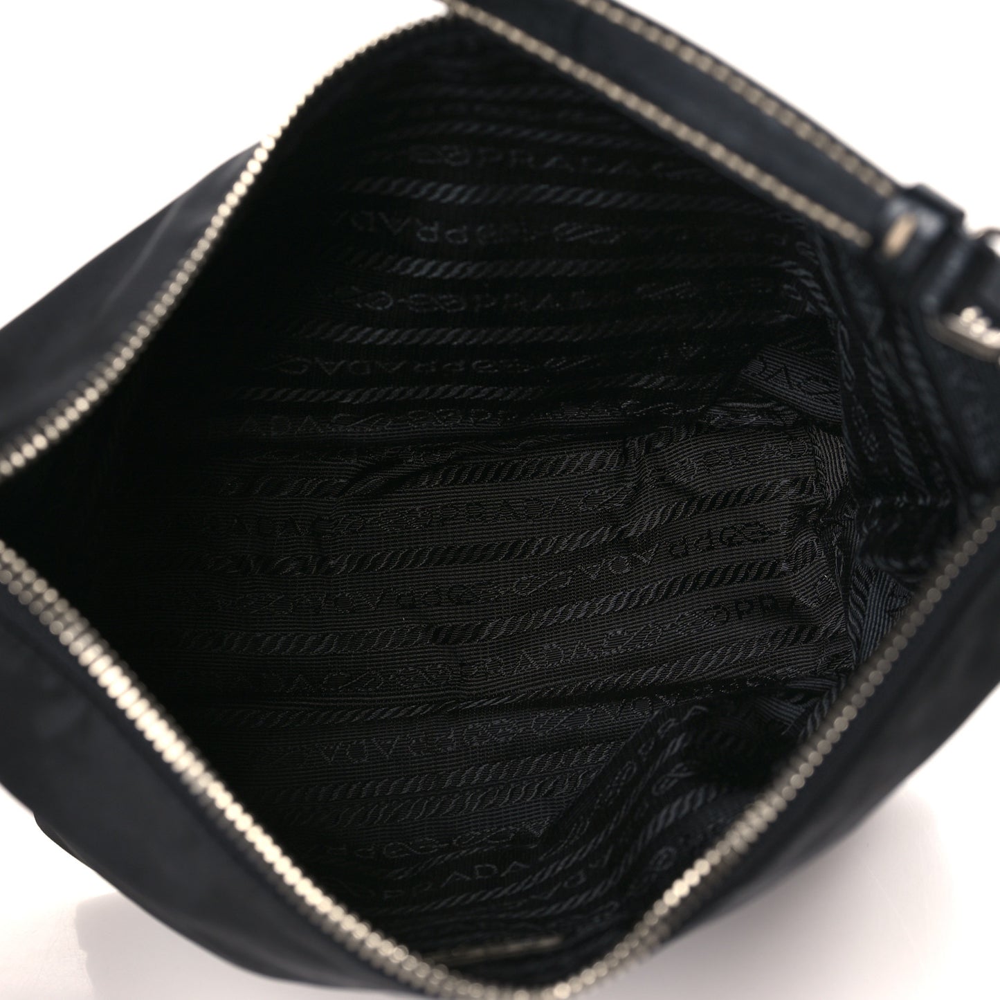 Tessuto Nylon Small Shoulder Bag Black
