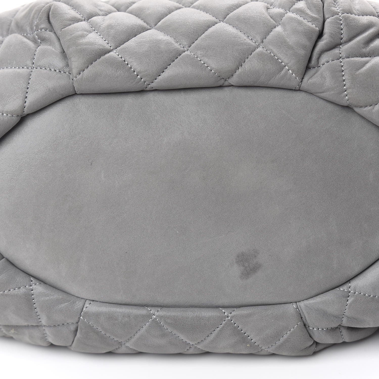 Chanel Iridescent Calfskin Quilted Small In The Mix Tote Grey 10 of 10