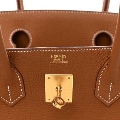Hermes Togo Birkin 30 Gold 6 of 11