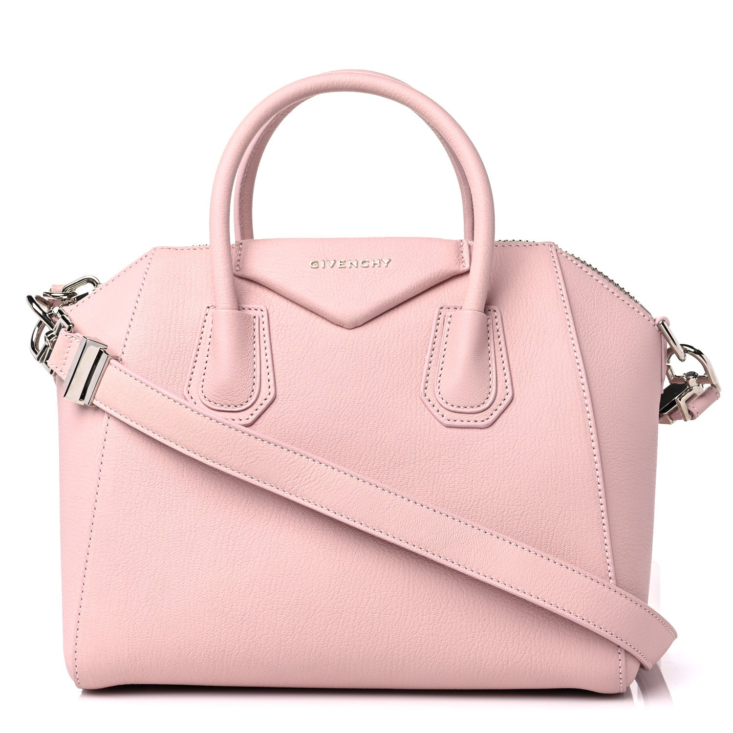 Givenchy Sugar Goatskin Small Antigona Bright Pink 1 of 8