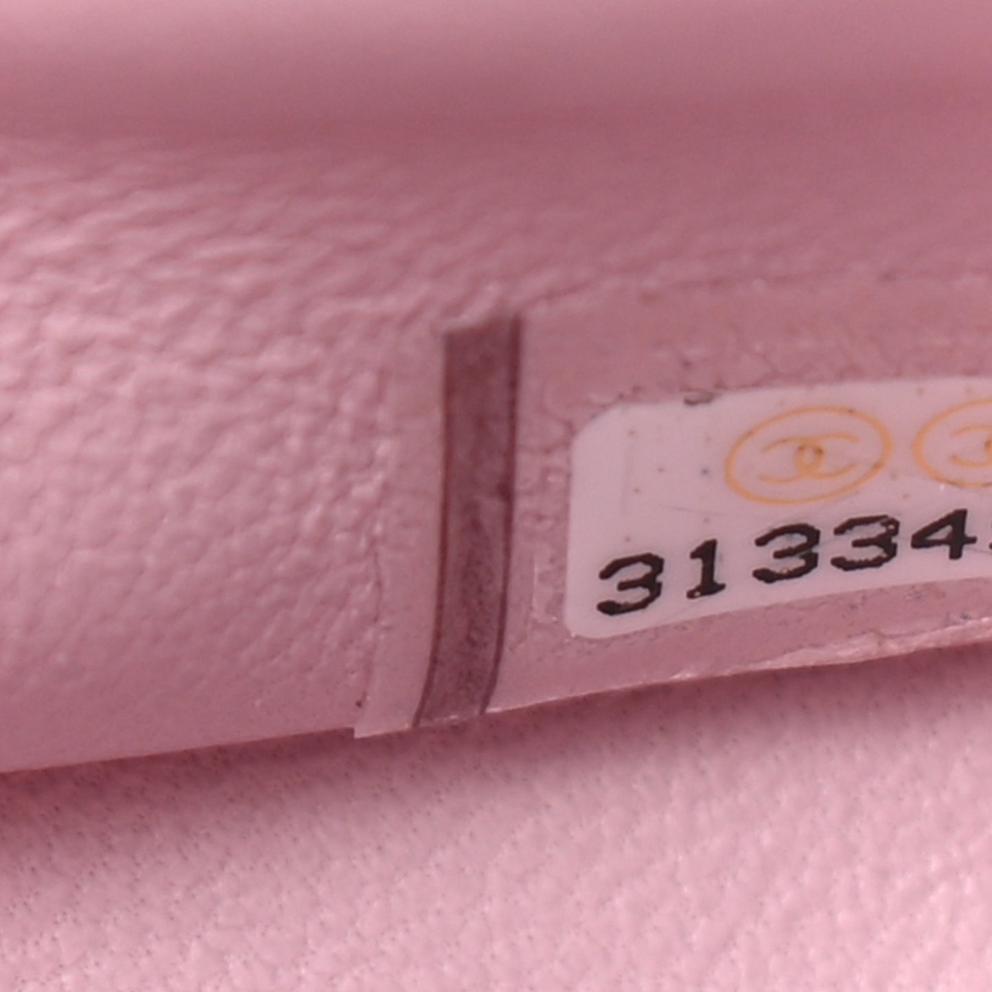 Caviar Quilted Small Double Flap Light Pink