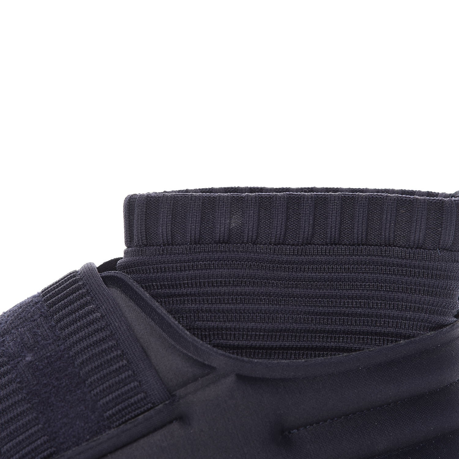 Chanel Stretch Fabric CC Sneakers 42 Blue 10 of 16