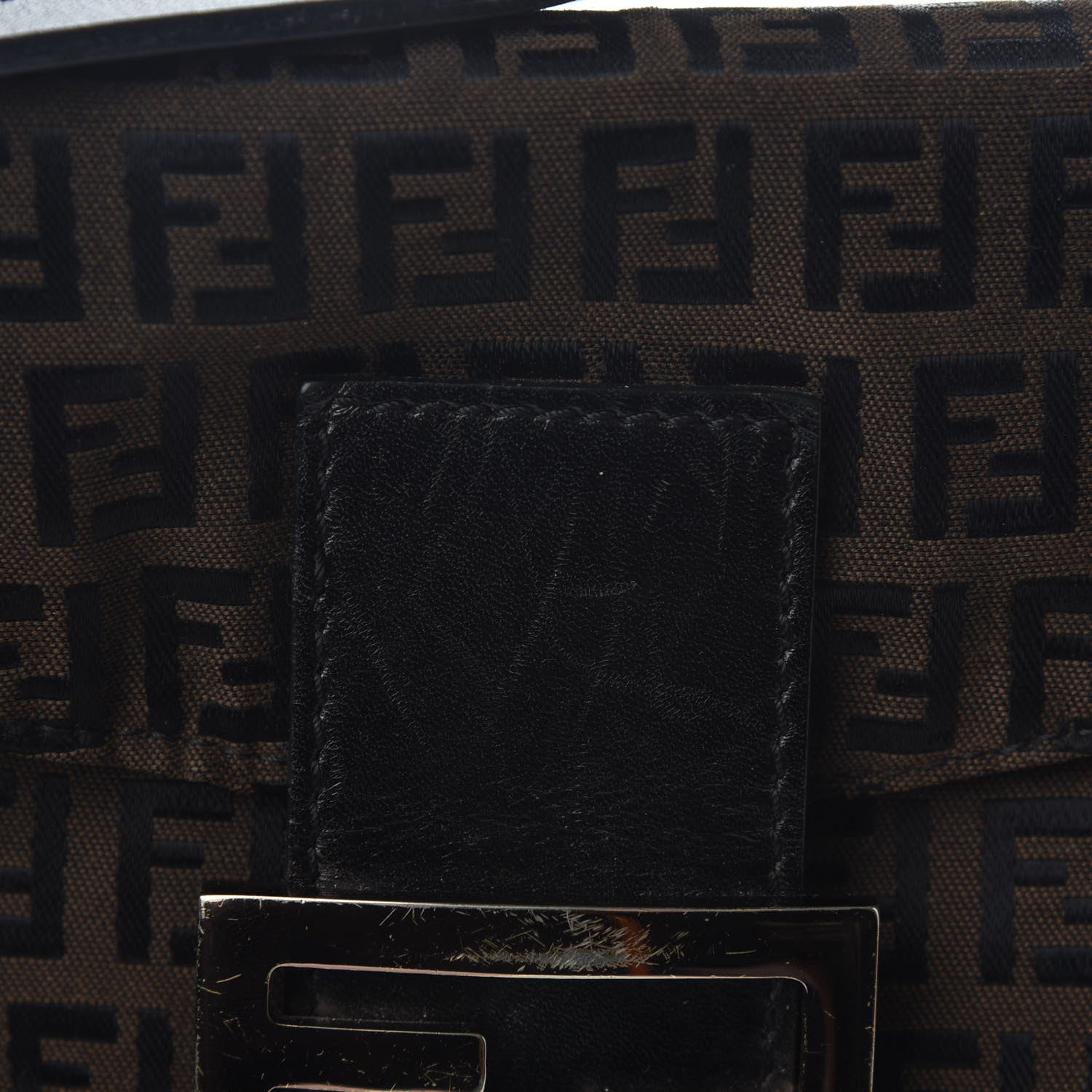 Fendi Zucchino Baguette Brown 10 of 10