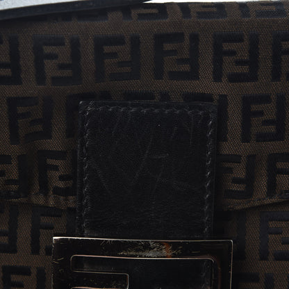 Fendi Zucchino Baguette Brown 10 of 10