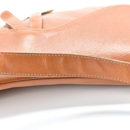 Christian Dior Calfskin Saddle Bag Tan 17 of 18