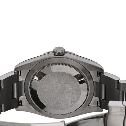 Rolex Stainless Steel 34mm Oyster Perpetual Watch Bright Black 124200 4 of 4