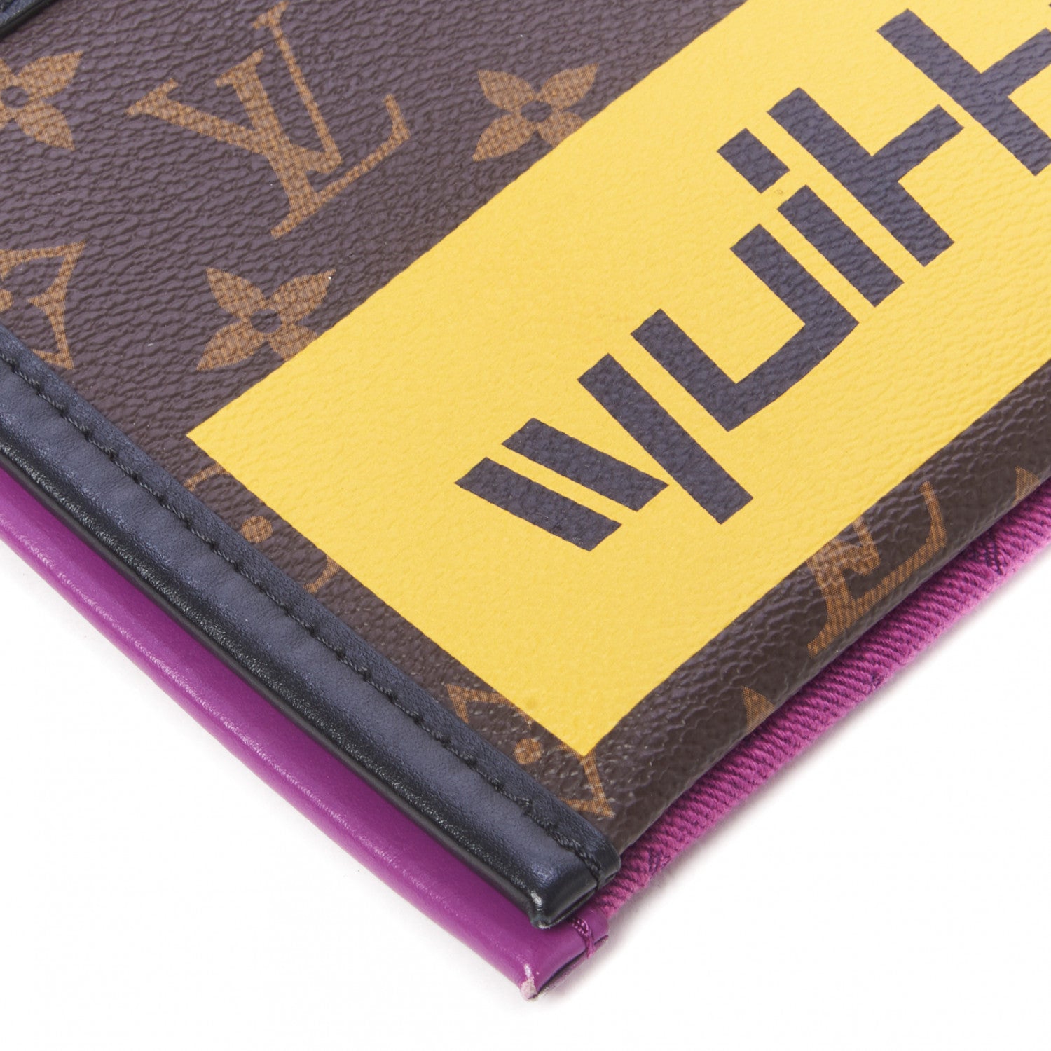 Louis Vuitton Monogram Double Flat Messenger Marron 6 of 11