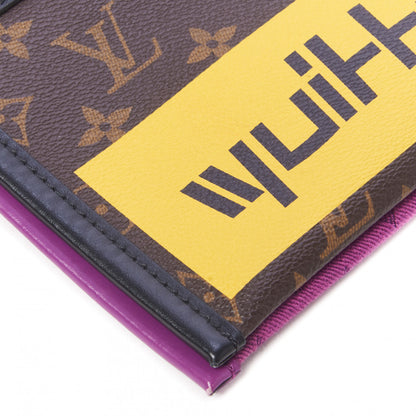 Louis Vuitton Monogram Double Flat Messenger Marron 6 of 11