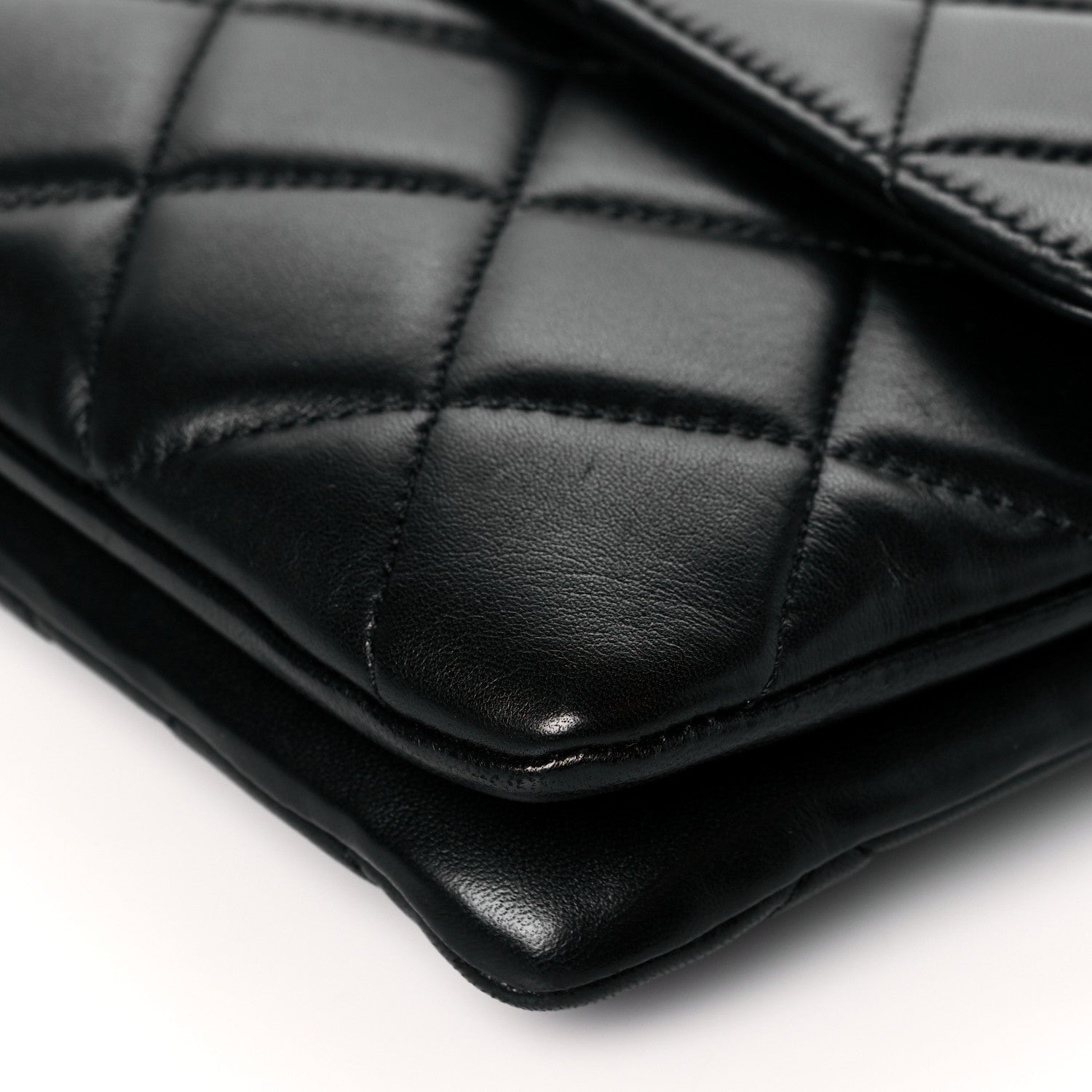 Chanel Lambskin Quilted Medium Trendy CC Flap Black 10 of 11