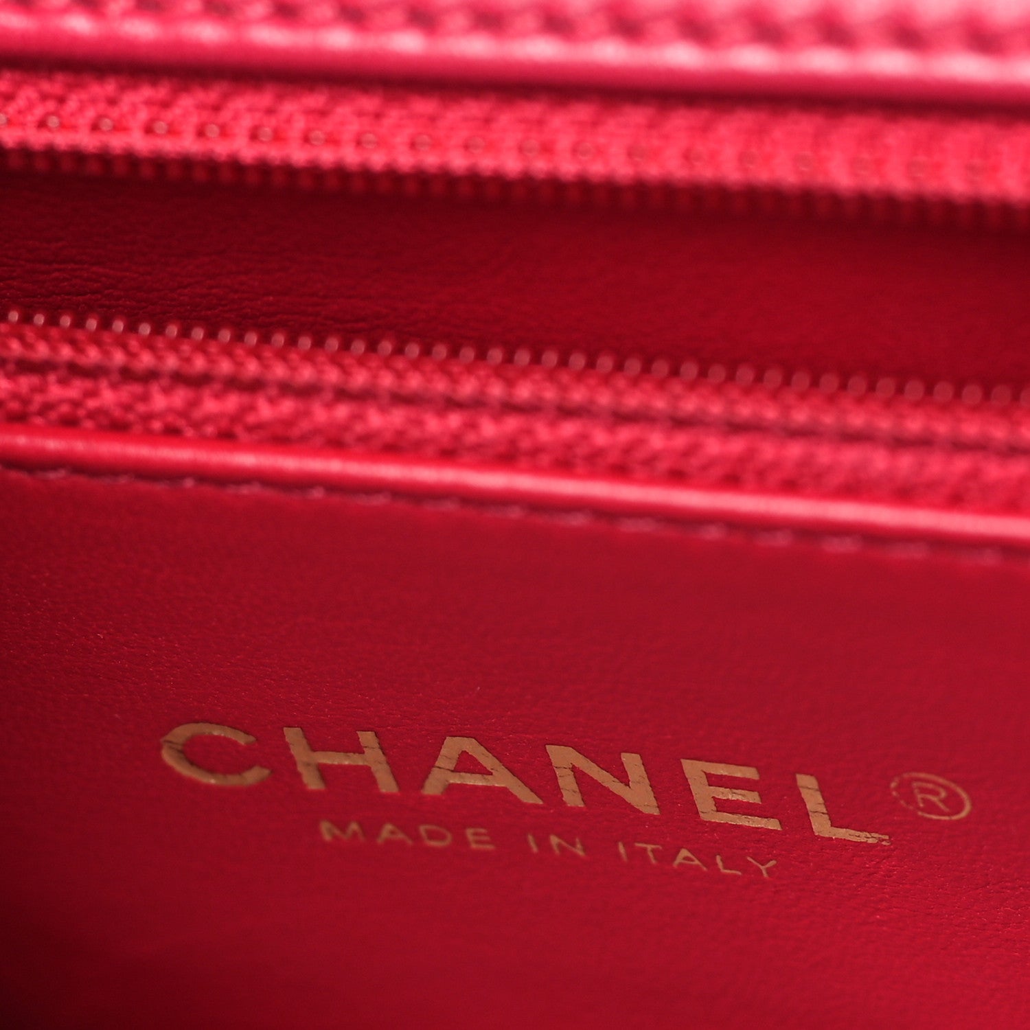 Chanel Lambskin Small Carry Chic Flap Dark Pink 6 of 9