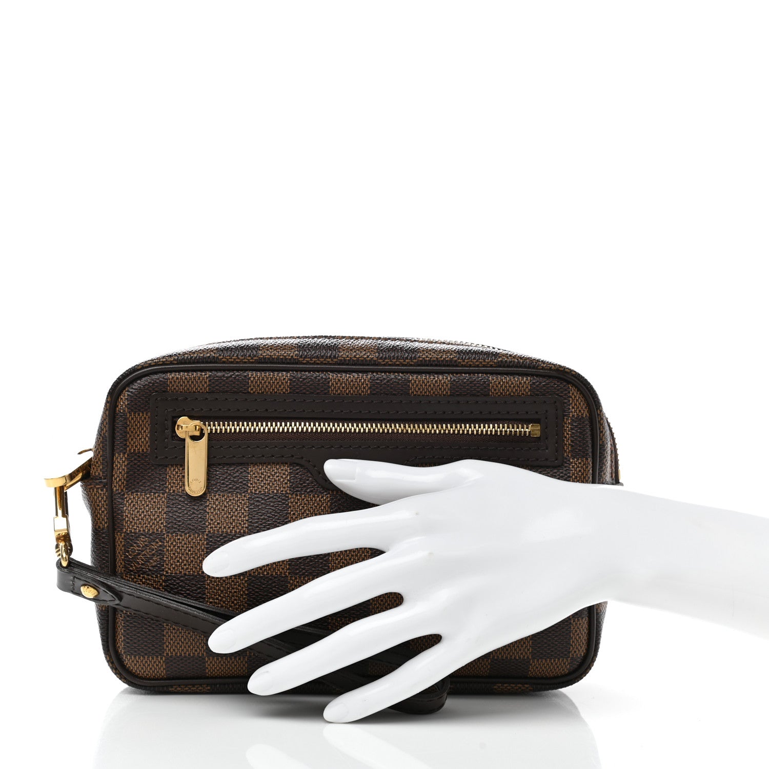 Louis Vuitton Damier Ebene Pochette Billets Macao 2 of 11