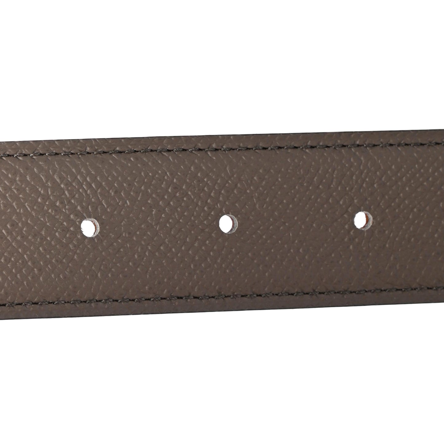 Epsom 32mm H Belt 85 Orange Gris Etain