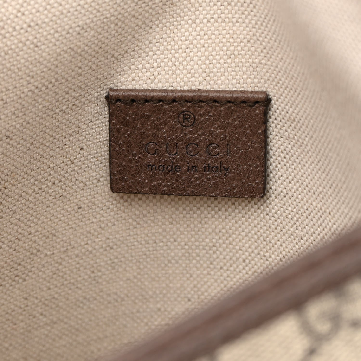 Gucci GG Supreme Monogram Web Medium Neo Vintage Flap Messenger Bag Beige New Acero 6 of 13
