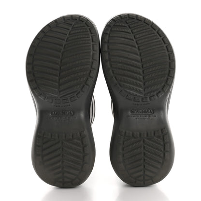 Balenciaga X CROCS Rubber Womens Rain Boots 41 Grafite 7 of 8