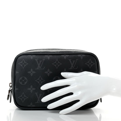 Louis Vuitton Monogram Eclipse Toilet Pouch PM 2 of 7