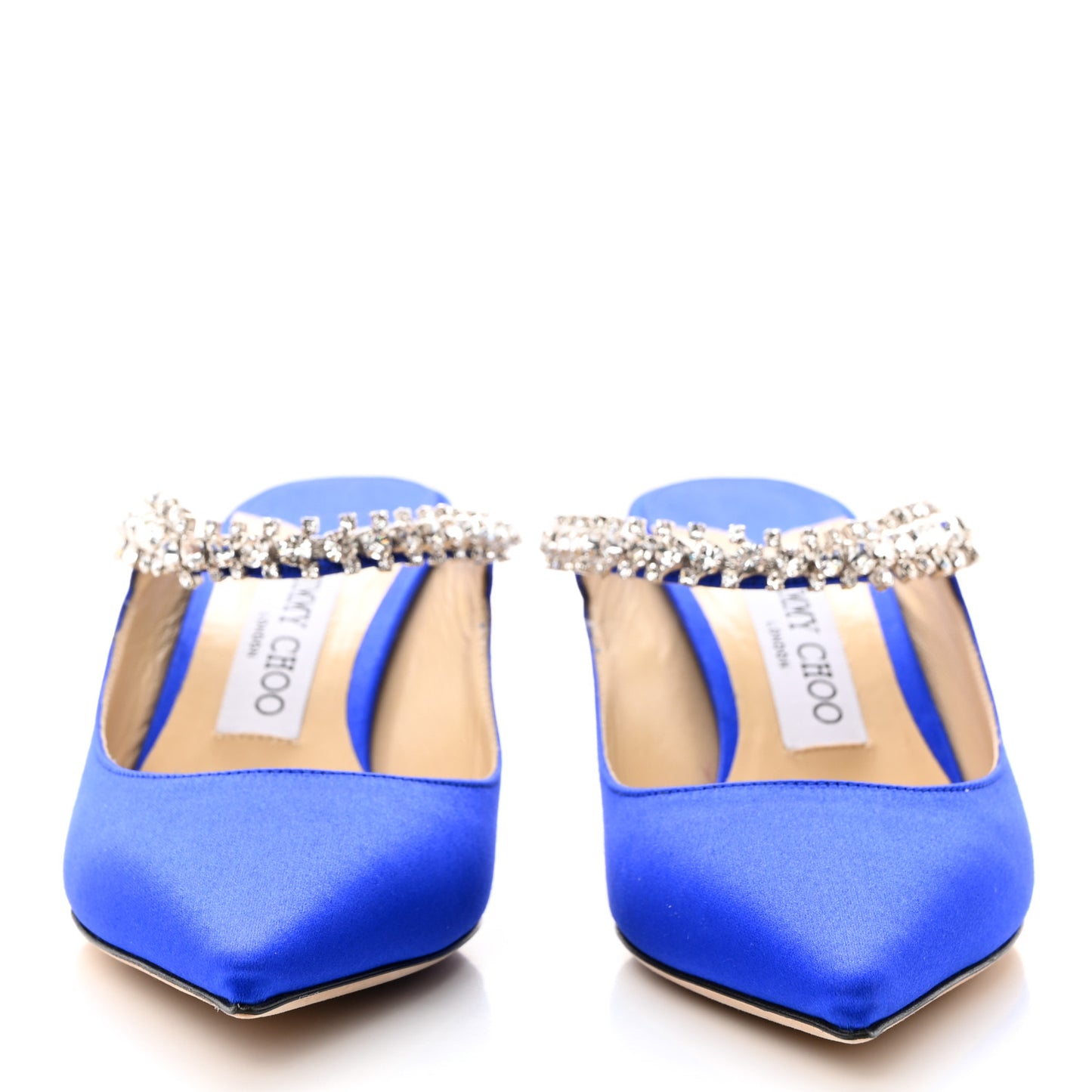 Satin Crystal Bing 85 Pumps 37 Ultraviolet