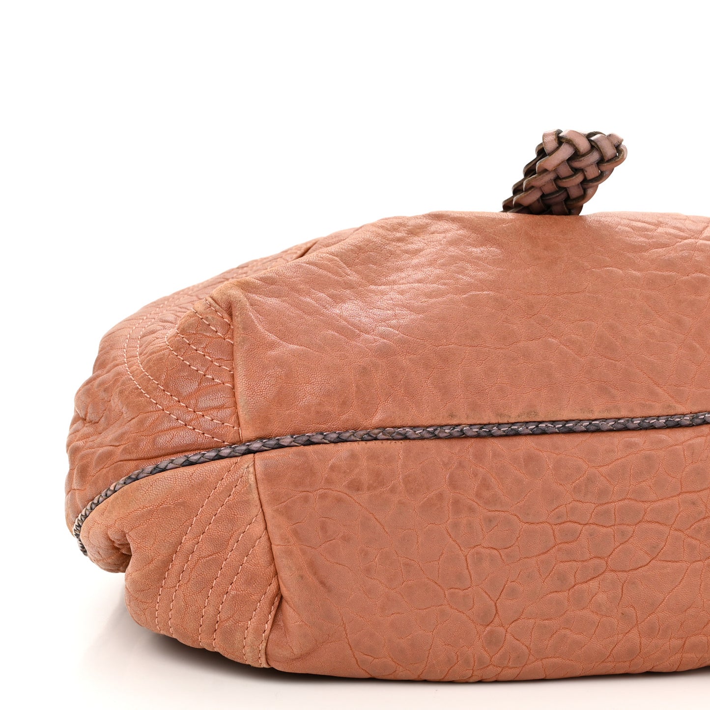 Crinkled Lambskin Small Spy Rosa Antico