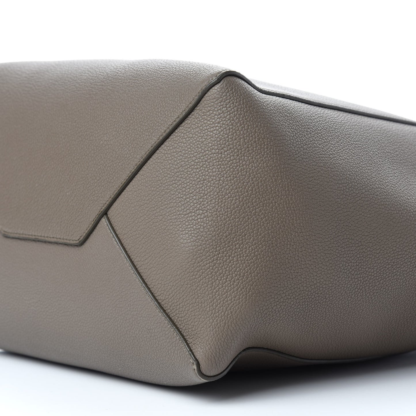 Soft Grained Calfskin Small Belt Cabas Phantom Taupe